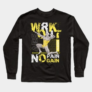 WRKOUT ABS No Pain No Gain Long Sleeve T-Shirt